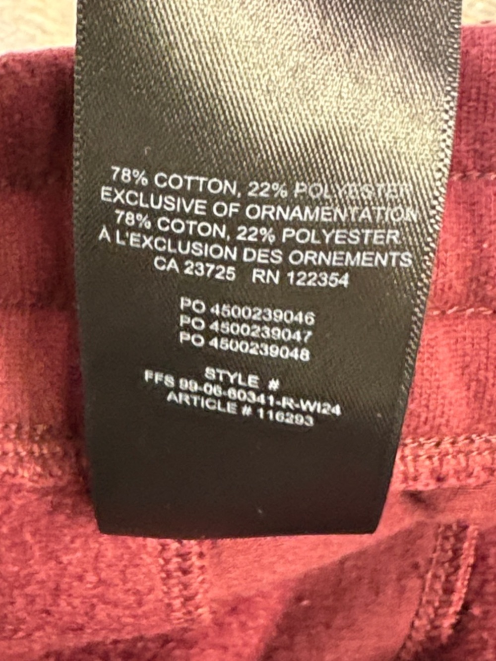 SOLD IN STORE Aritzia Sweatfleece Cozy Fleece Boyfriend Fit Wide Leg - Picture 12 of 14